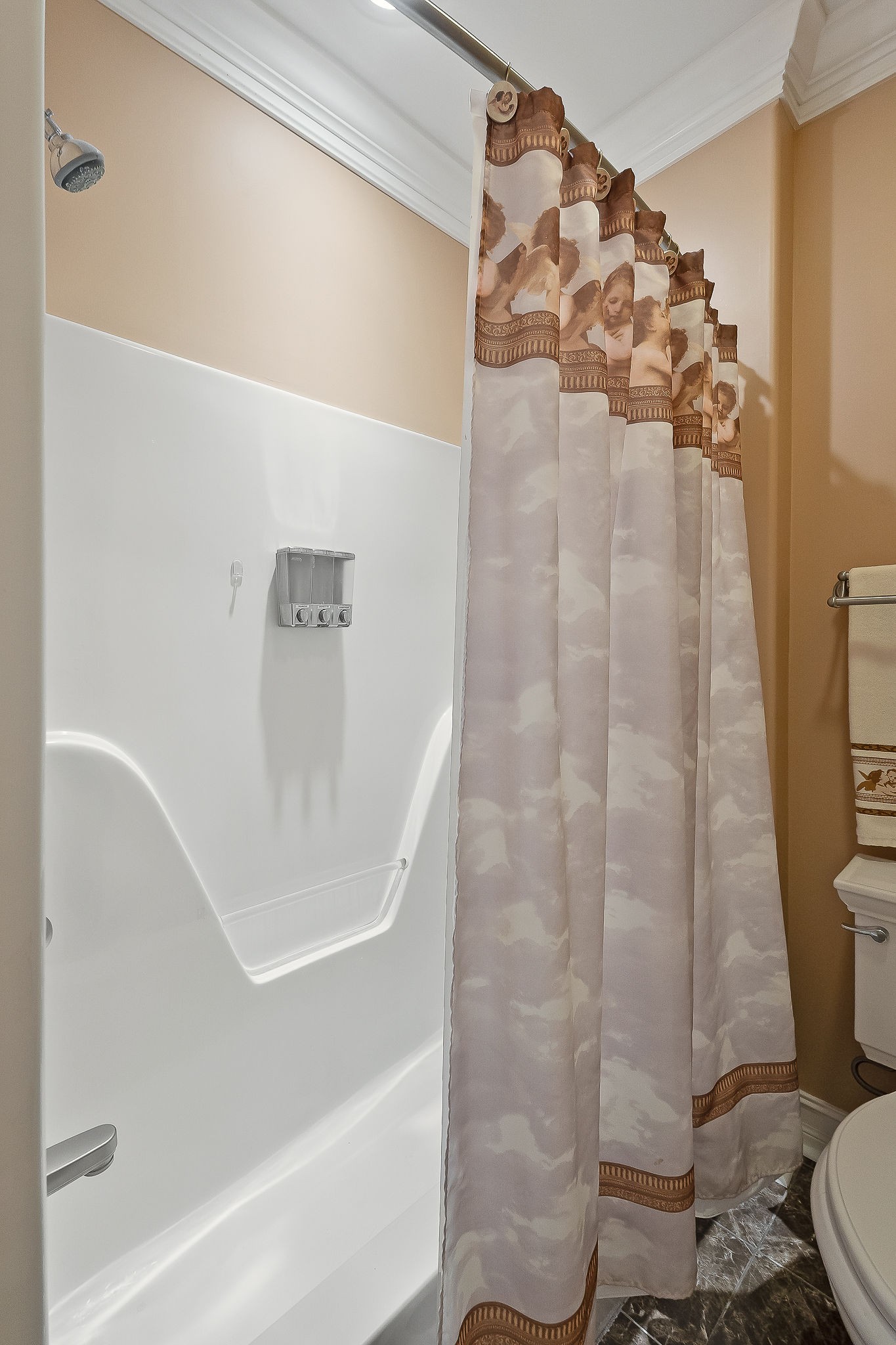 120 Dunrobin Court Sparta, TN 38583 - Photo 26 of 42 a bathroom with a shower curtain