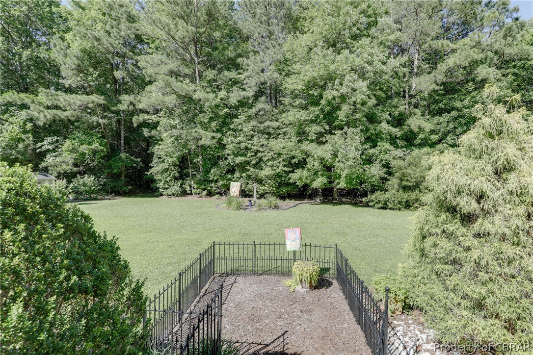 65 Thurston Road Mathews, VA 23109 - Photo 44 of 47 Fenced in area off deck perfect for Fido