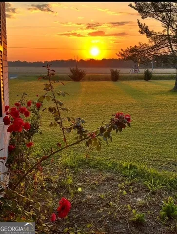 a view of outdoor space and yard