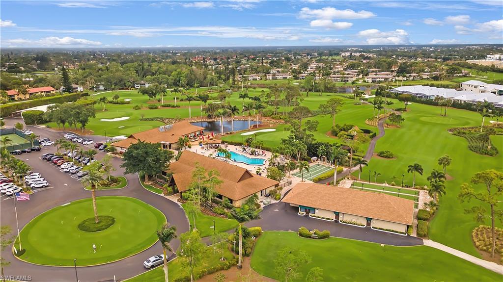Golf Course, Putting Green and Main Club with Restaurant