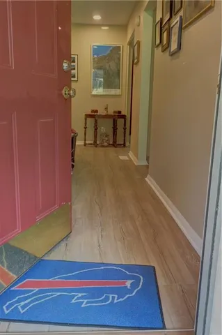 a view of an entryway