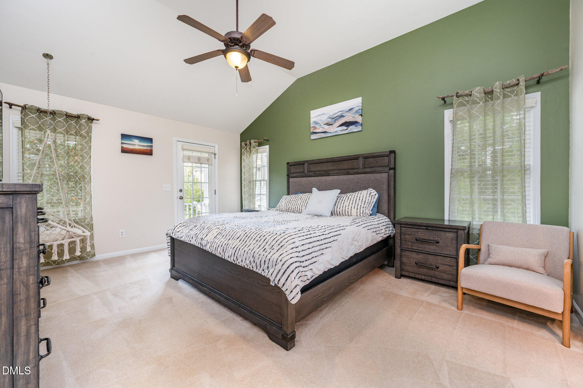 2116 Covered Bridge Court Raleigh, NC 27614 - Photo 20 of 36 a bedroom with a bed couch and a window