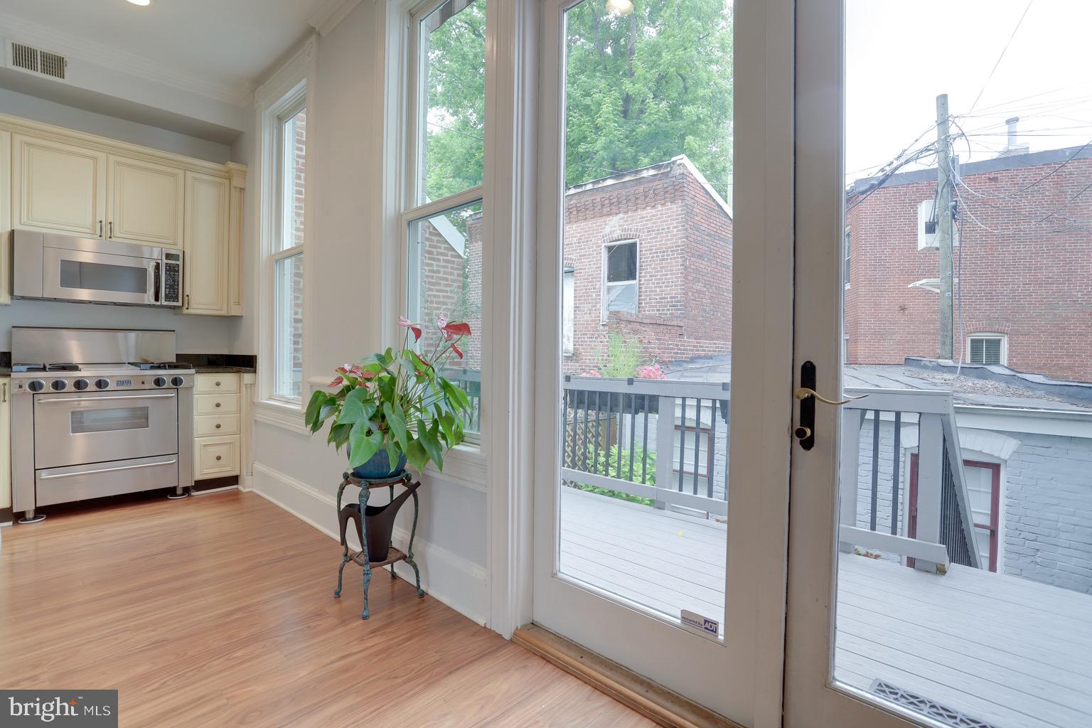 711 Massachusetts Avenue Northeast Washington, DC 20002 - Photo 22 of 68 Enjoy the deck for a morning coffee