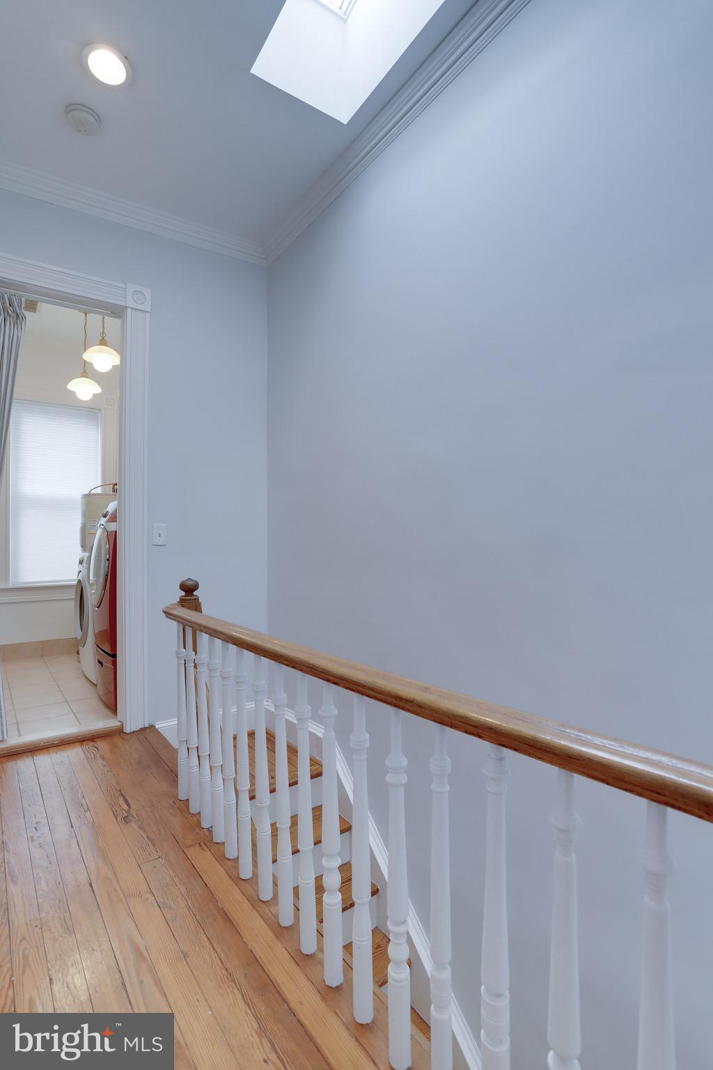 711 Massachusetts Avenue Northeast Washington, DC 20002 - Photo 53 of 68 Skylight brings light down the grand staircase