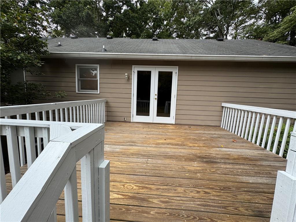 71 Emerald Lane Jasper, GA 30143 - Photo 23 of 30 a view of a house with a wooden deck