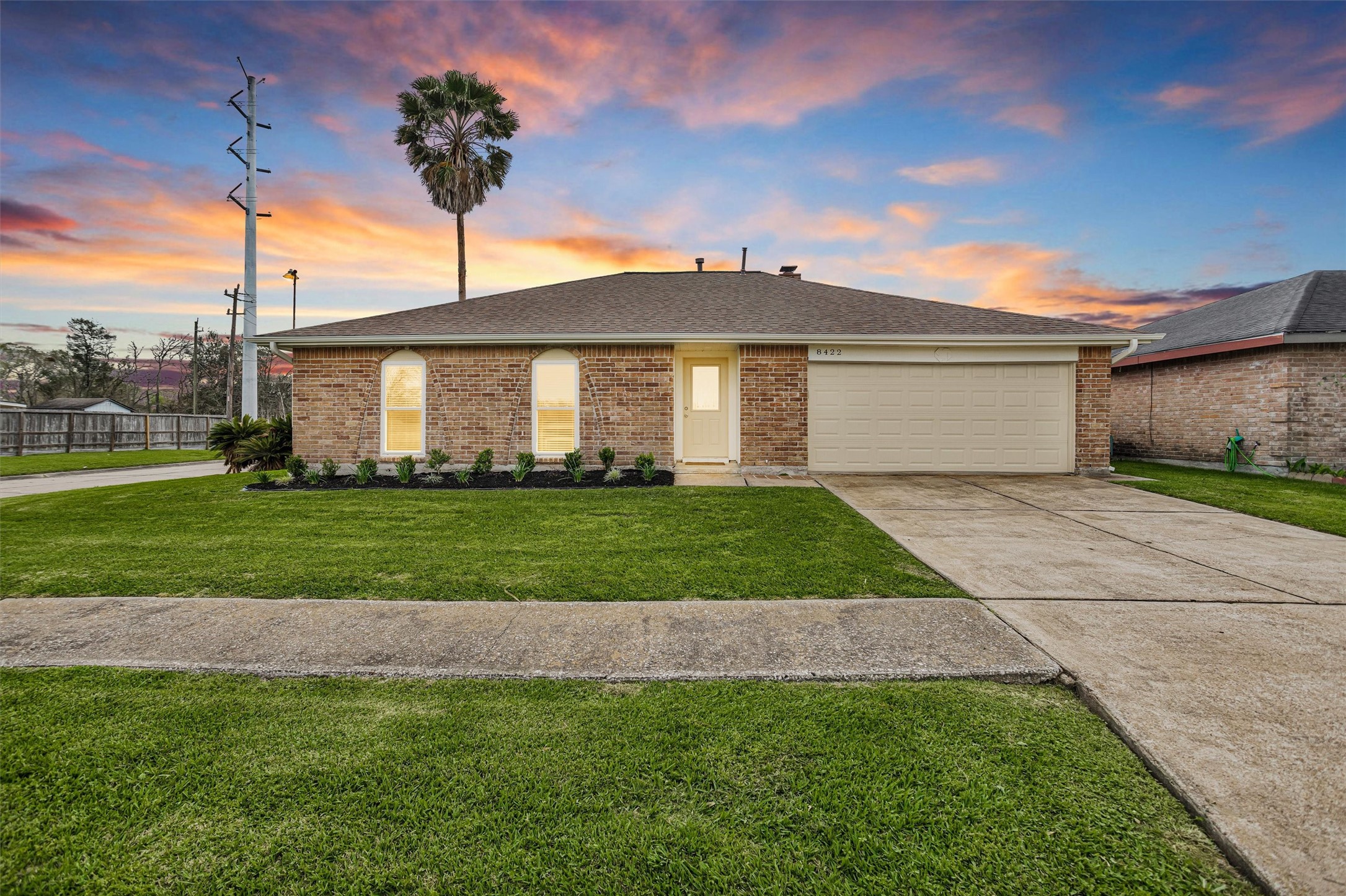 8422 Oakhaven Road La Porte, TX 77571 - Photo 1 of 46 Charming single-story brick home situated on a spacious corner lot in the established Brookglen community.