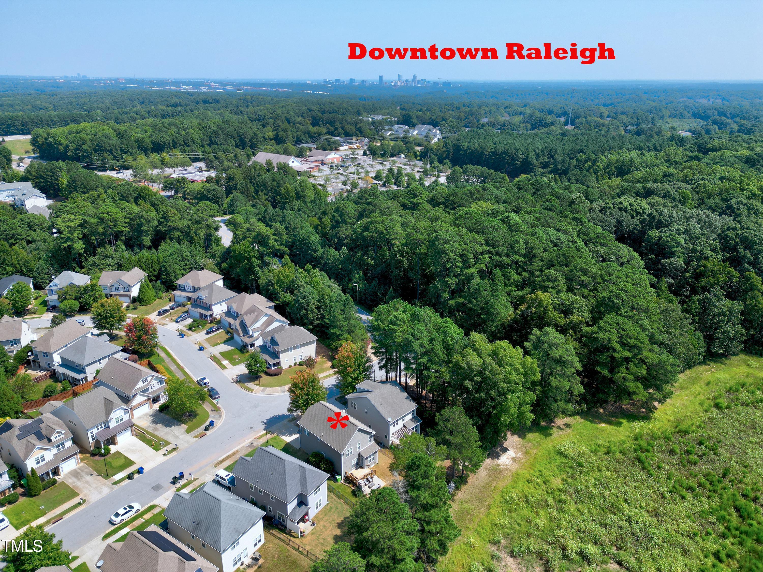 3709 Yates Mill Trail Raleigh, NC 27606 - Photo 2 of 40 Aerial View