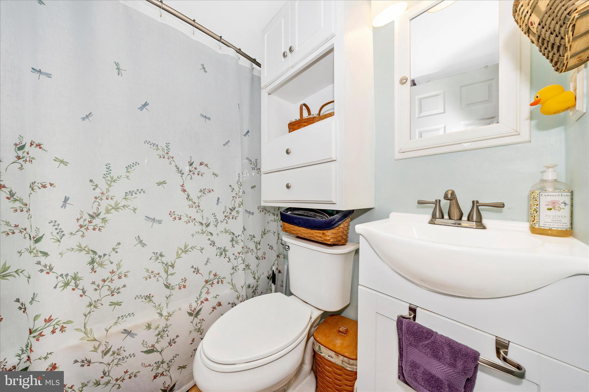 5618 Bartonsville Road Frederick, MD 21704 - Photo 22 of 53 a white toilet sitting next to a bathroom sink