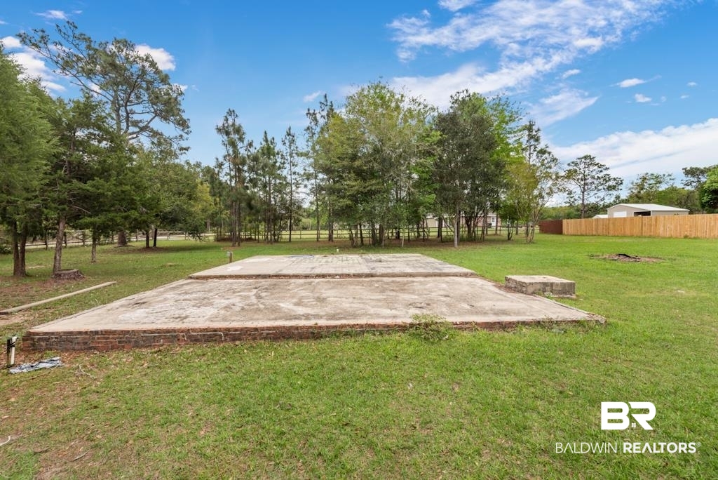 13742 Roberts Road Loxley, AL 36551 - Photo 16 of 18 View of yard featuring fence