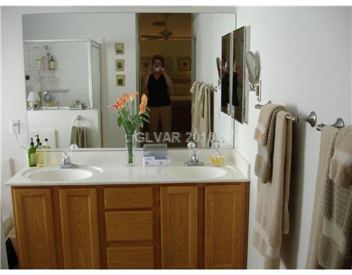 5205 Rim View Lane Las Vegas, NV 89130 - Photo 14 of 25 Master Bath/Spa. Master vanity