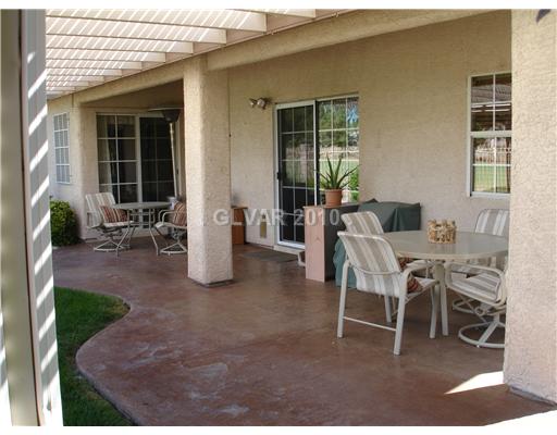 5205 Rim View Lane Las Vegas, NV 89130 - Photo 23 of 25 View. This is the view of the covered patio.