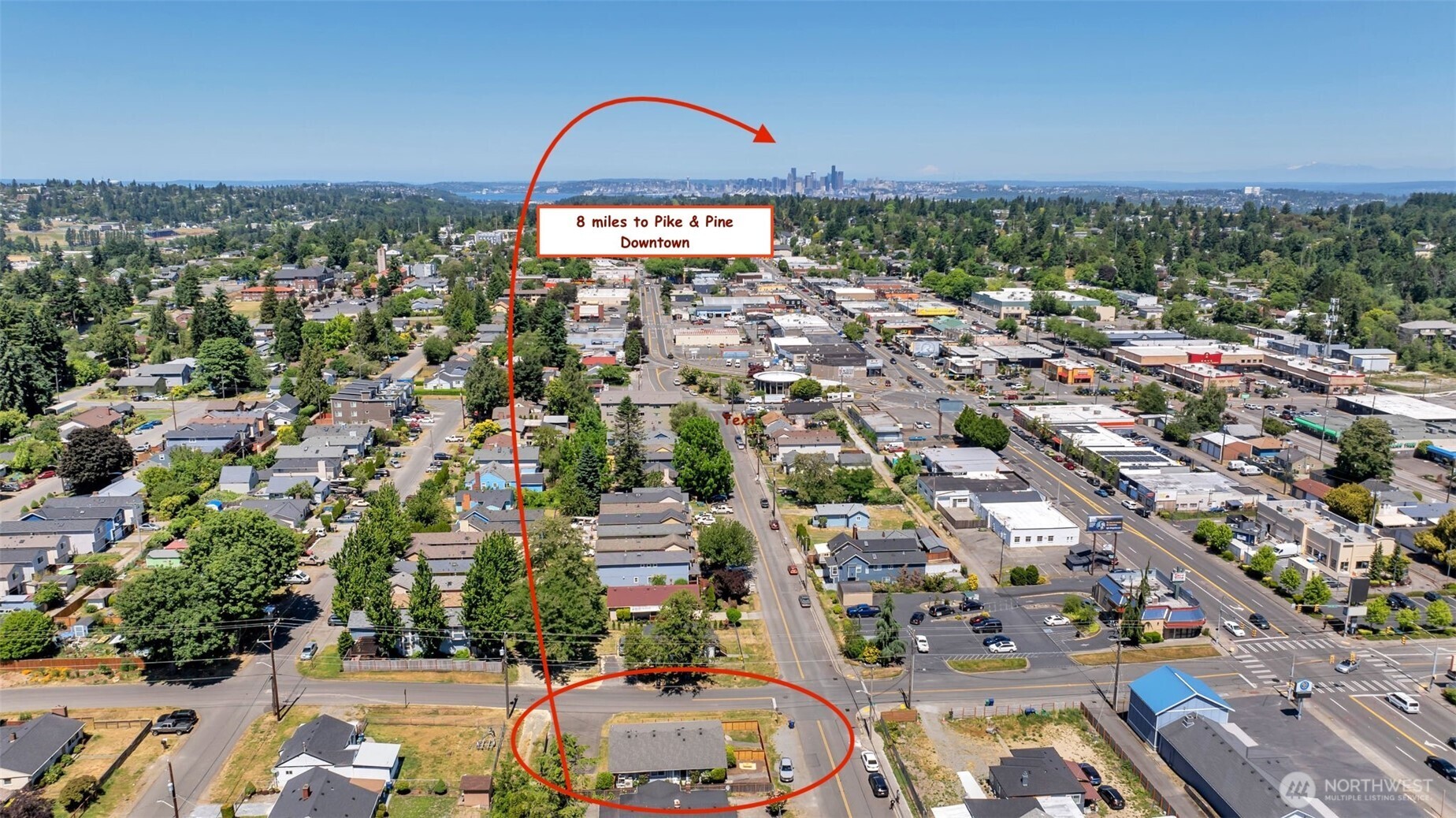 10201 17th Avenue Southwest Seattle, WA 98146 - Photo 25 of 27 an aerial view of a city