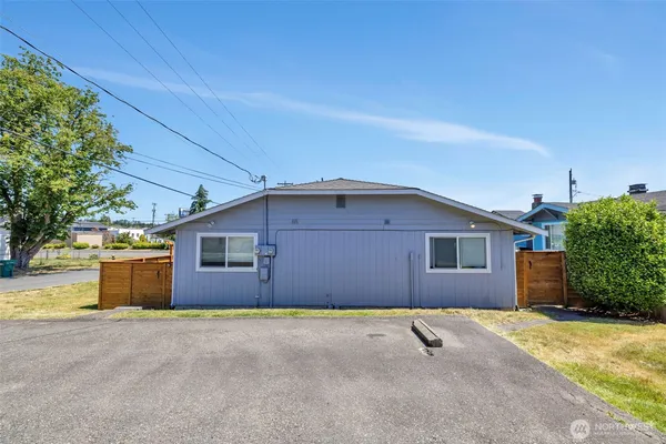 a view of outdoor space and yard