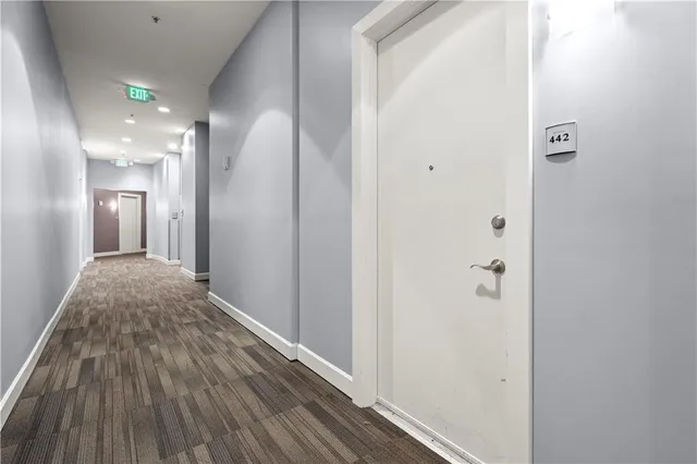 a view of parking area