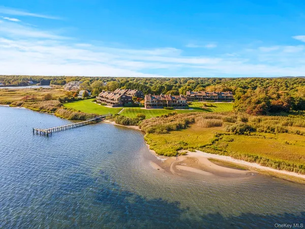 a view of an ocean and beach
