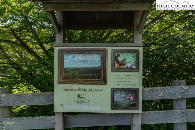 a view of a small yard from a balcony