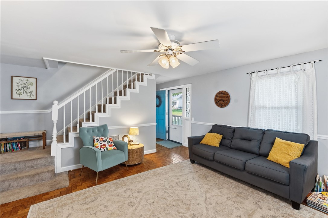 108 Tarrant Street Central, SC 29630 - Photo 9 of 42 A welcoming entry and living area combine comfort with everyday functionality.