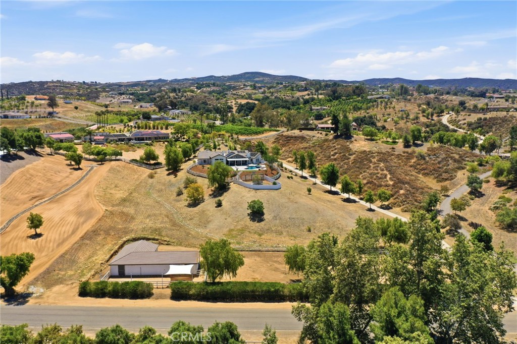41110 Los Ranchos Circle Temecula, CA 92592 - Photo 69 of 77 an aerial view of residential houses with outdoor space