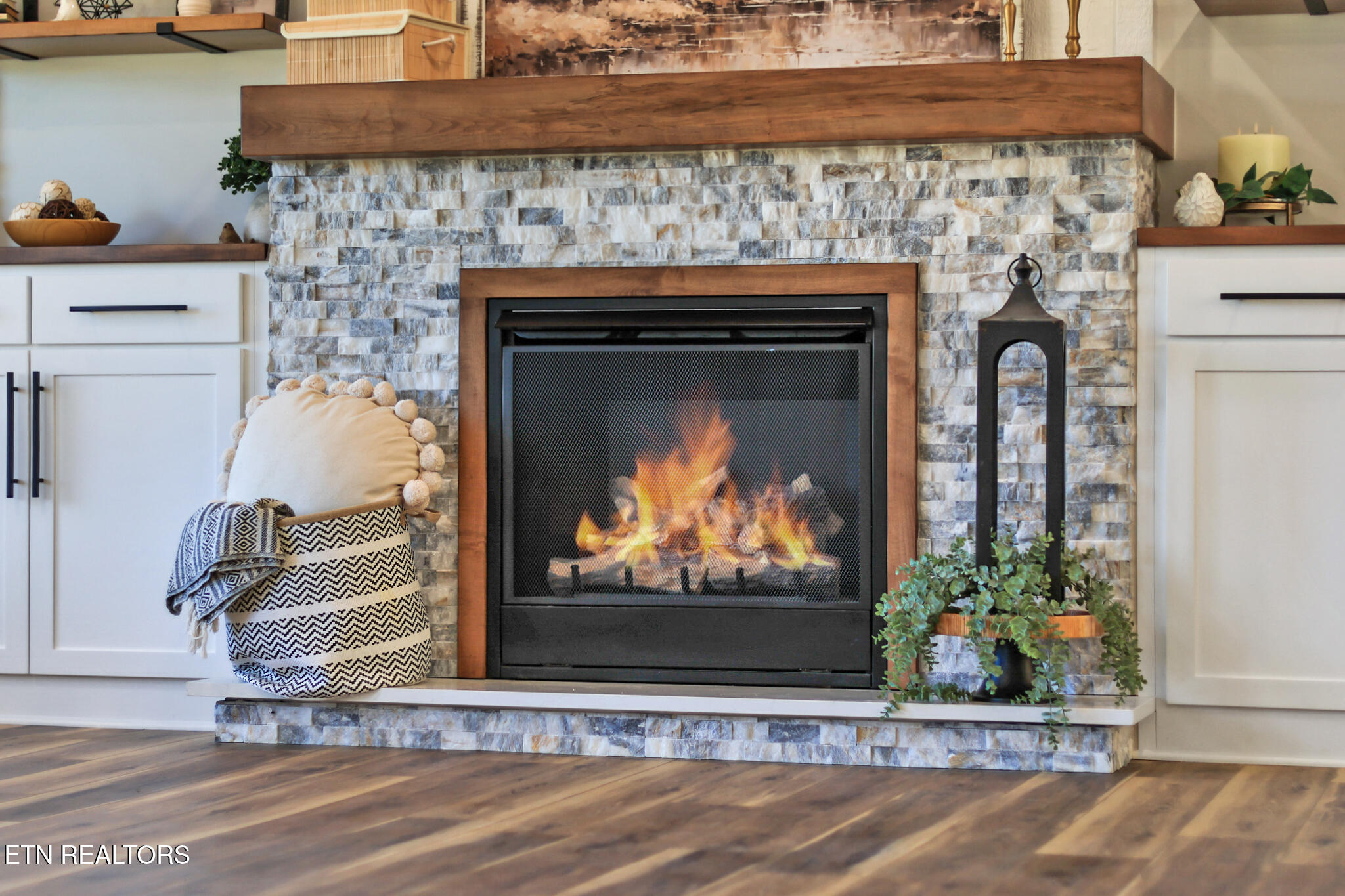 110 Eldon Justice Road Oliver Springs, TN 37840 - Photo 14 of 43 fireplace