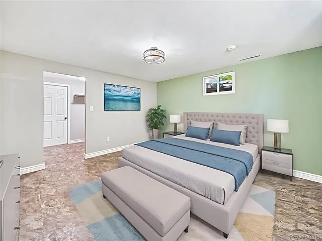 wooden floor in an empty room