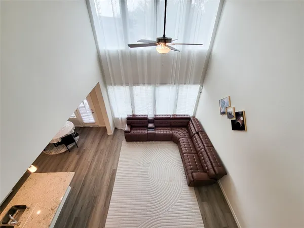 a view of bedroom with furniture and window