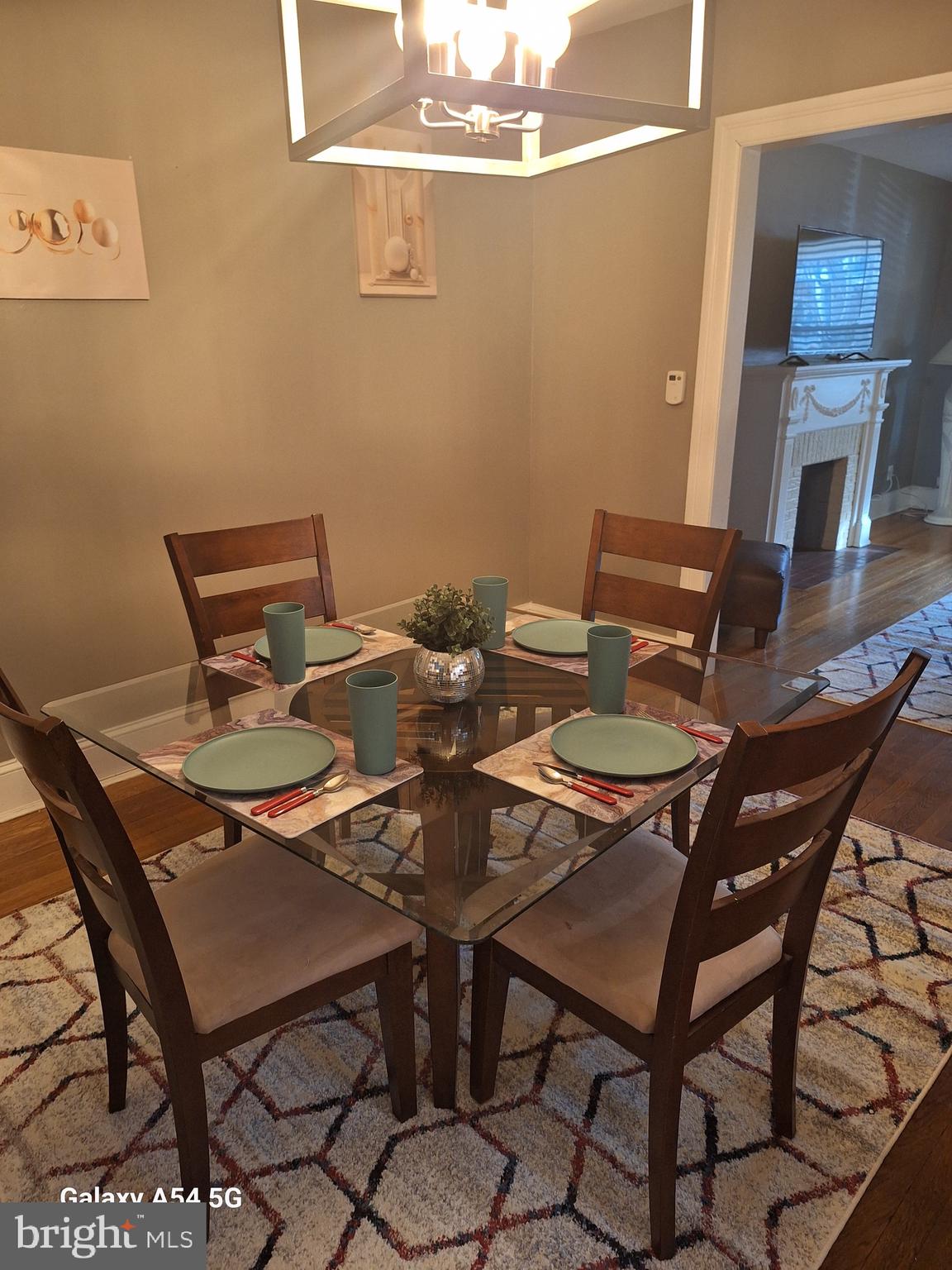 3815 W Street Northwest Washington, DC 20007 - Photo 3 of 13 a view of a dining room with furniture