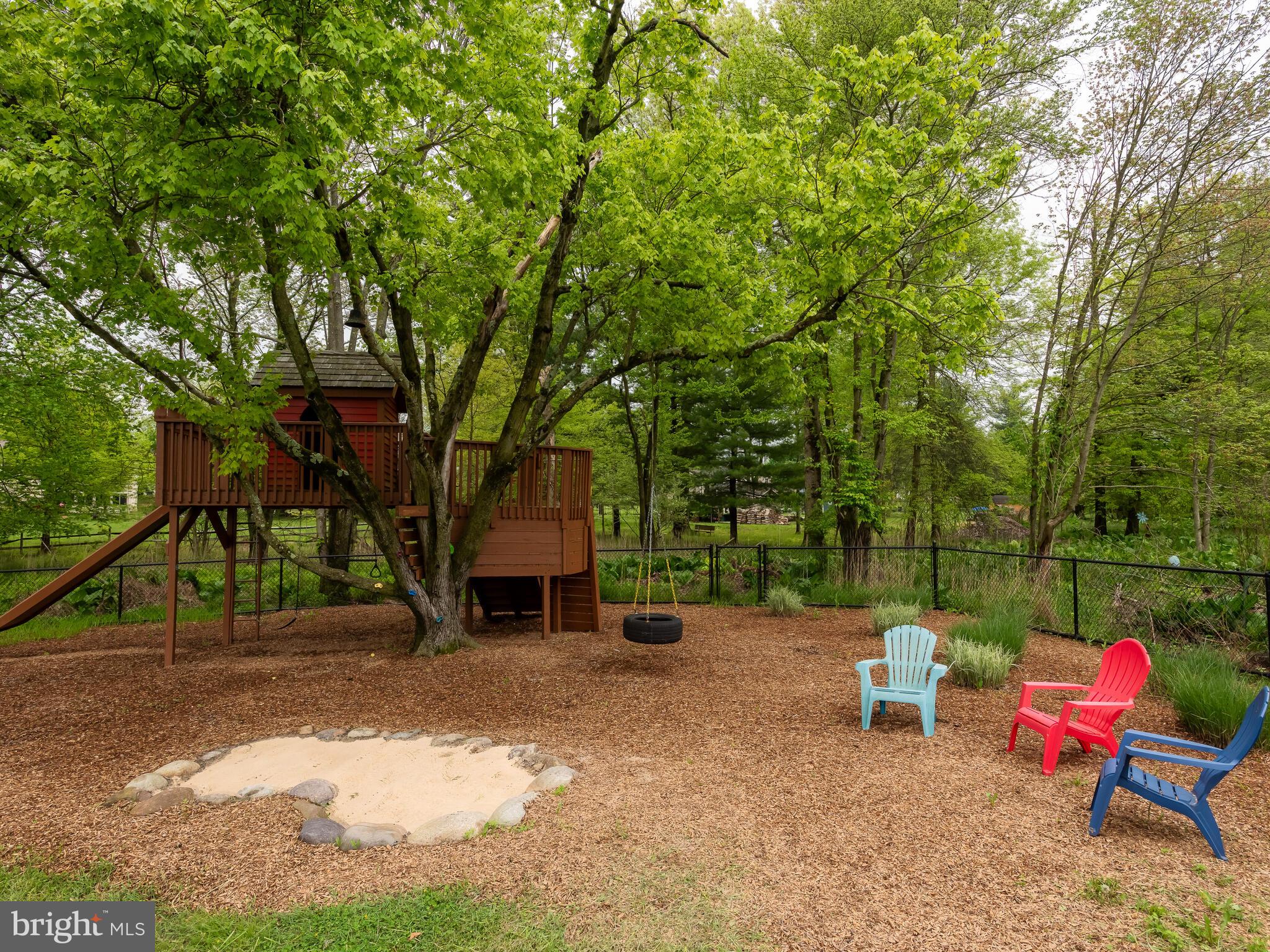 648 East Reeceville Road Coatesville, PA 19320 - Photo 44 of 49 a backyard of a house with table and chairs