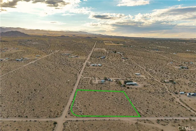 a view of a yard with wooden stairs