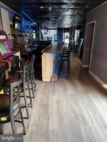 a view of a storage room