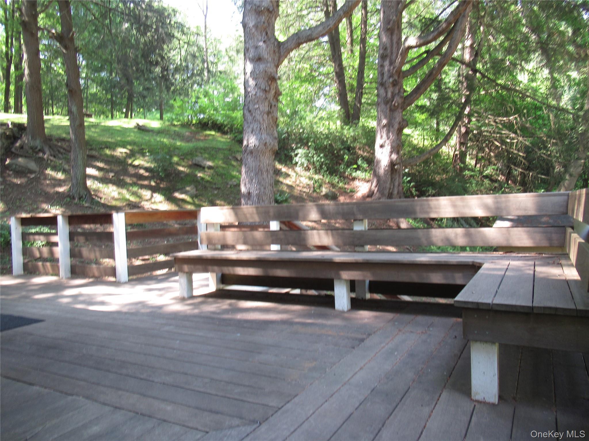 101 Bundy Hill Road Holmes, NY 12531 - Photo 27 of 28 a view of a wooden bench sitting in middle of a yard
