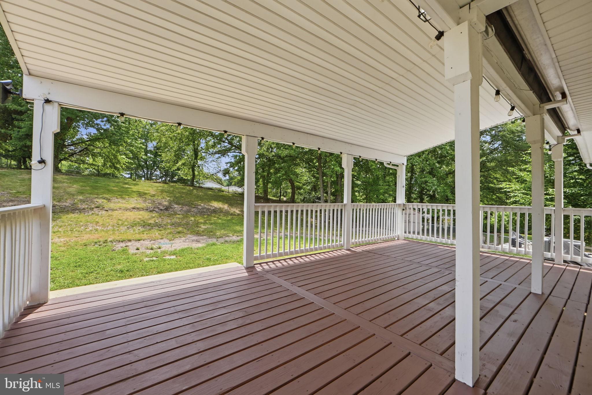 3007 Kingsway Road Fort Washington, MD 20744 - Photo 31 of 37 Refreshed wood deck