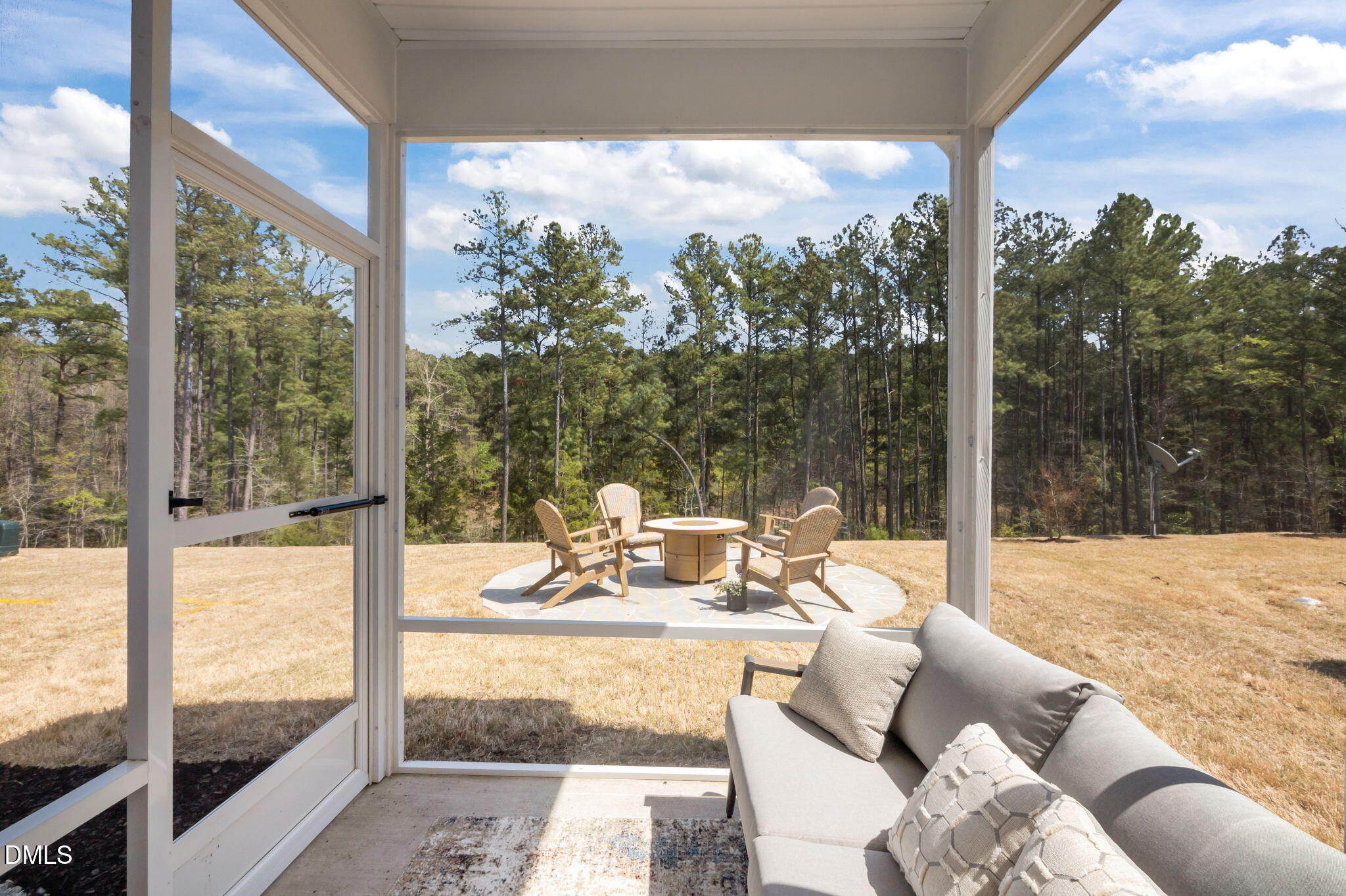 1050 Gentle Reed Drive Durham, NC 27703 - Photo 25 of 37 a view of a balcony with a yard