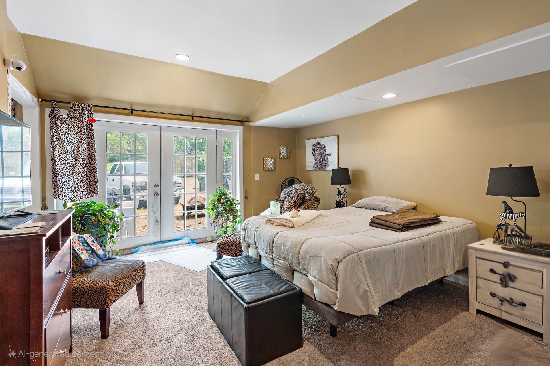 5521 Cane Ridge Road Antioch, TN 37013 - Photo 12 of 32 a bedroom with bed or furniture and a potted plant