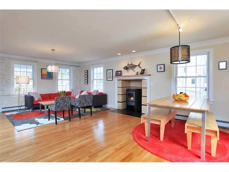 86 Autumn Ridge Road Cumberland Center, ME 04021 - Photo 18 of 19 1st Floor Plan. Sunny and open with...