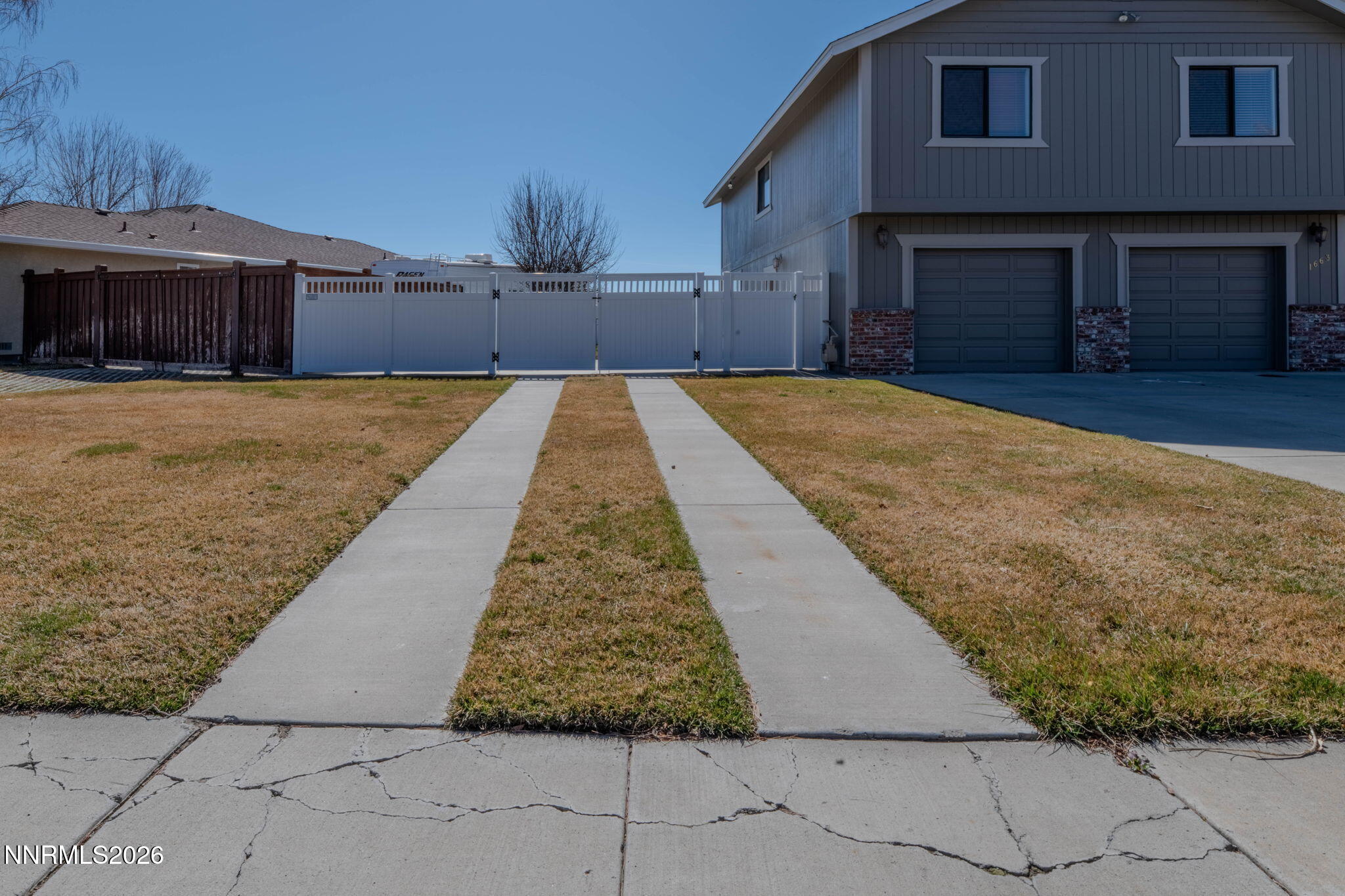 1663 Mackland Avenue Minden, NV 89423 - Photo 5 of 27 a view of a backyard of the house