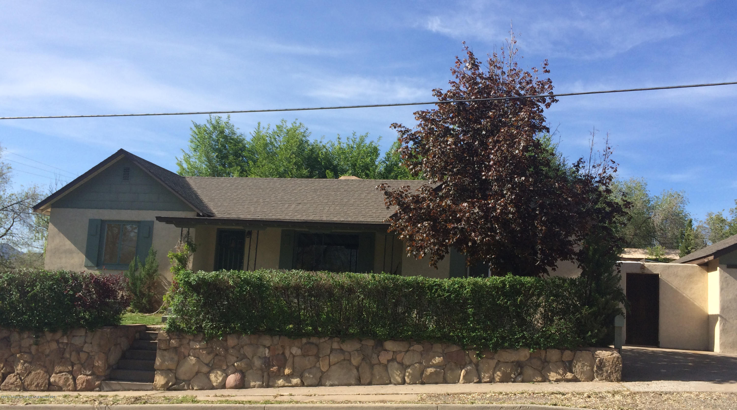 front view of house with a yard