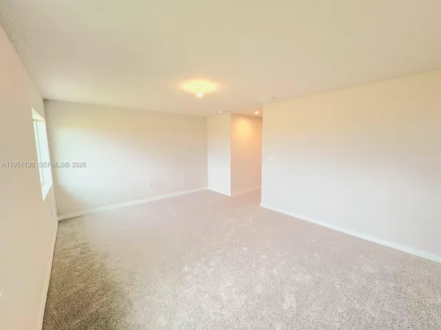 a view of empty room