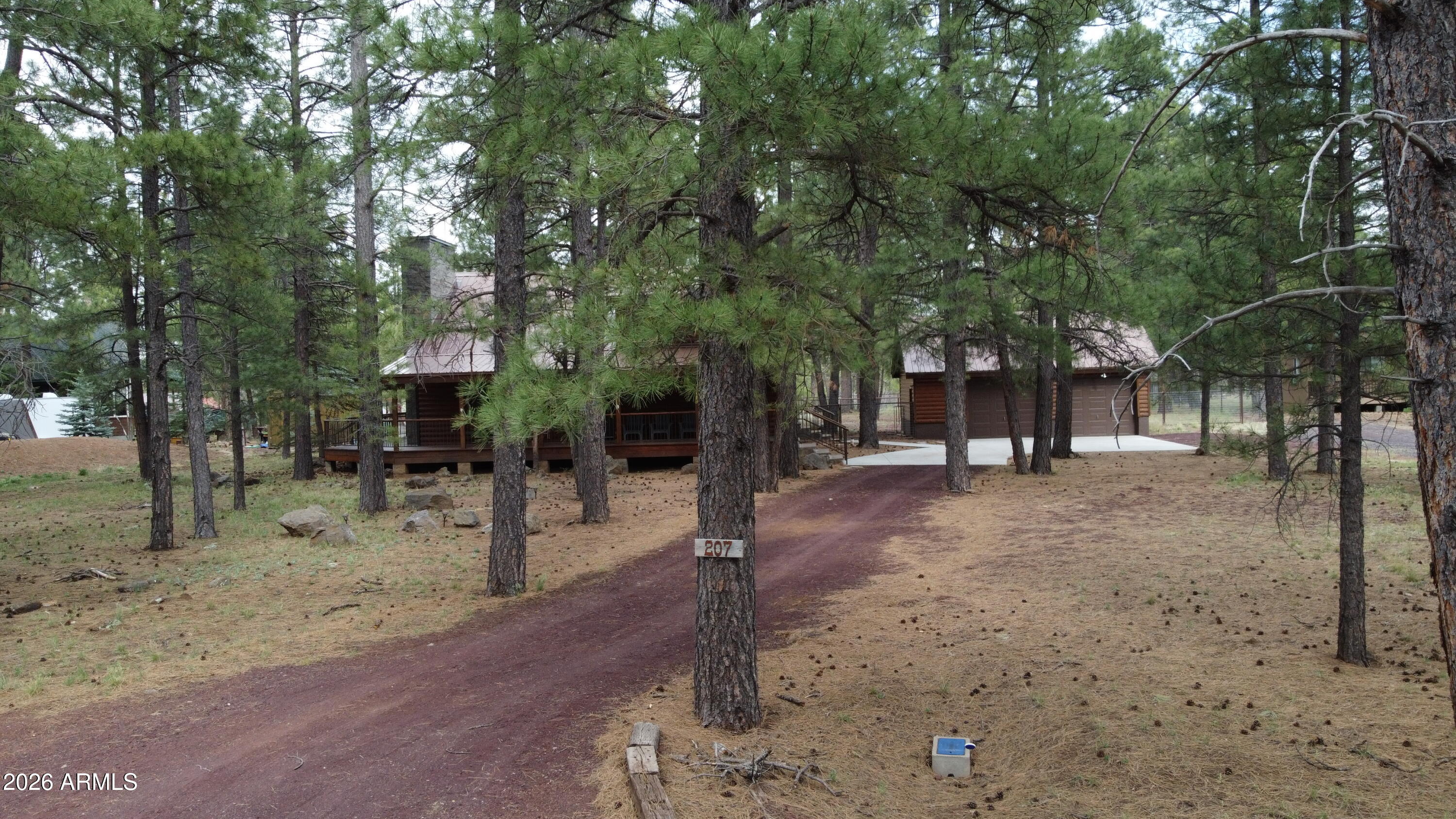 207 Blue Ridge Road Mormon Lake, AZ 86038 - Photo 2 of 67 Front View of Home