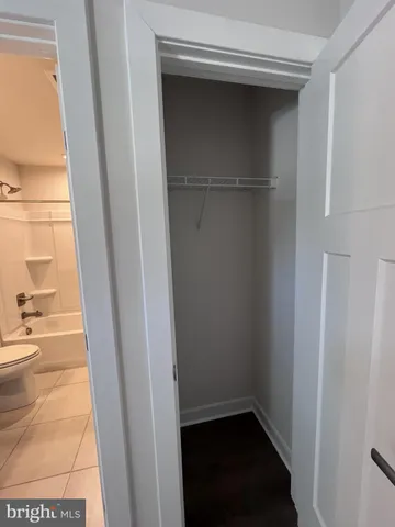 a view of walk in closet