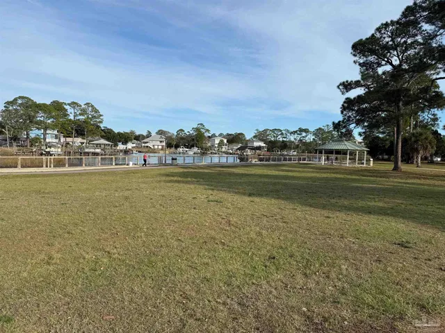 a view of a city with an ocean