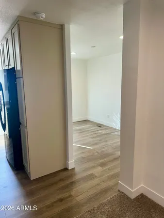 a view of wooden floor