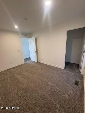 a view of empty room