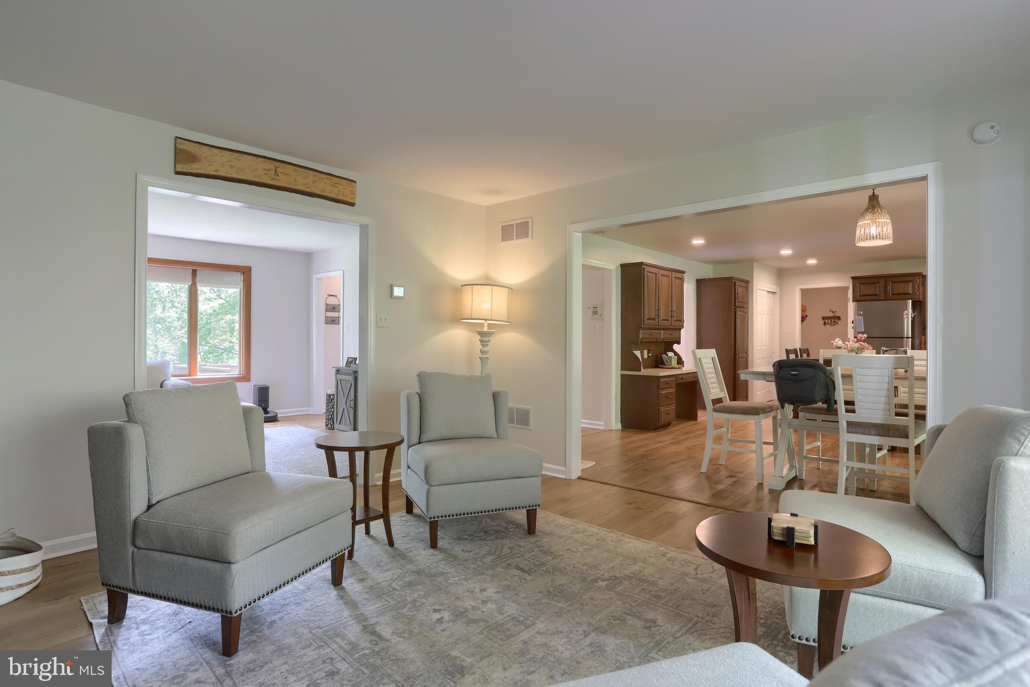 46 Gelsinger Road Reading, PA 19608 - Photo 17 of 50 a living room with furniture and a view of kitchen