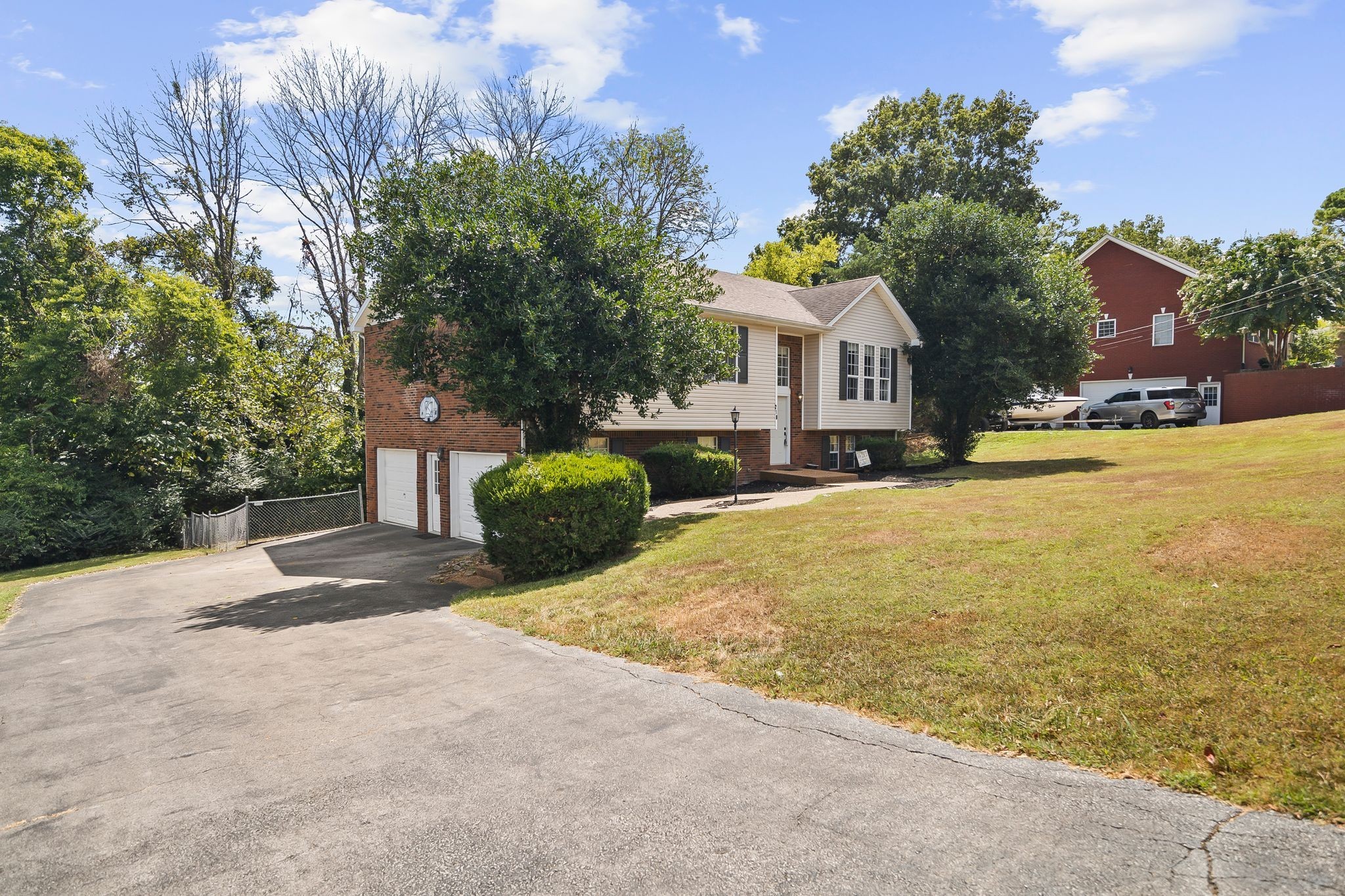 210 Winding Way Columbia, TN 38401 - Photo 21 of 28 a view of a house with a yard covered with snow in front of house