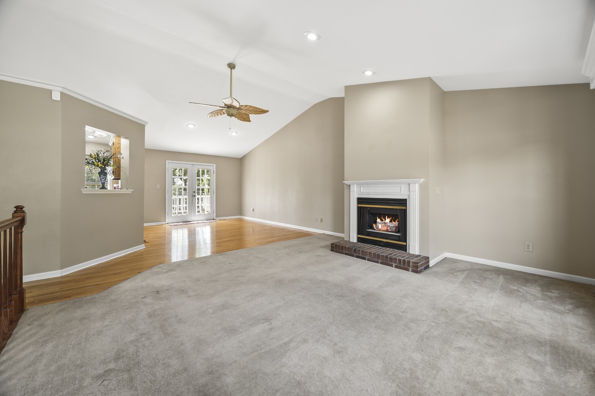 210 Winding Way Columbia, TN 38401 - Photo 3 of 28 an empty room with windows and fireplace