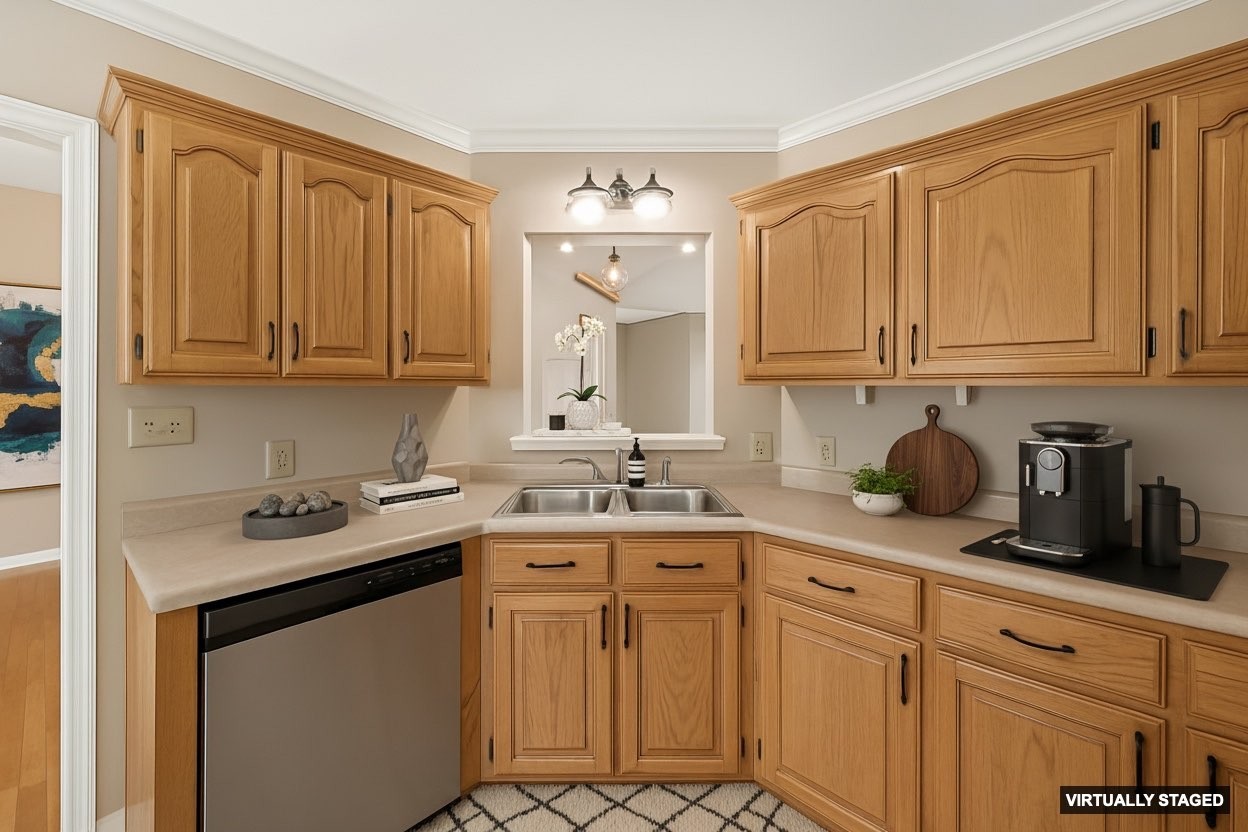 210 Winding Way Columbia, TN 38401 - Photo 9 of 28 a kitchen with stainless steel appliances granite countertop a sink stove and cabinets