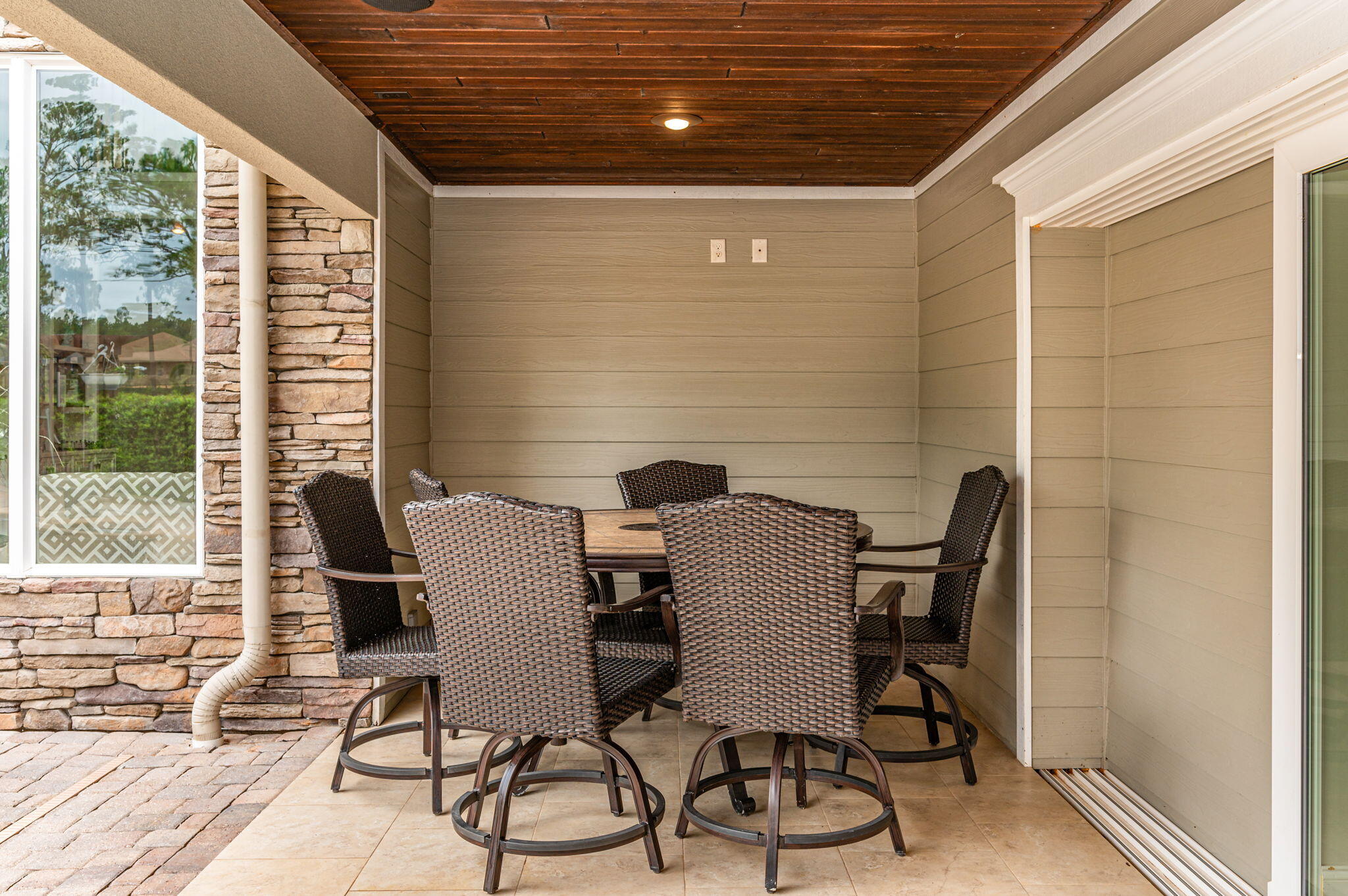2767 Phil Tyner Road Crestview, FL 32536 - Photo 103 of 176 a view of a dining room with furniture and wooden floor