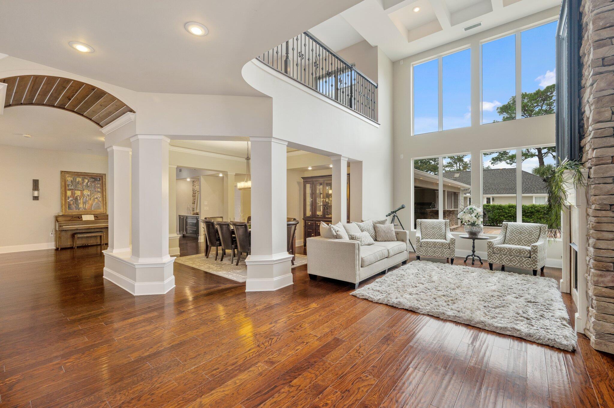 2767 Phil Tyner Road Crestview, FL 32536 - Photo 9 of 176 a living room with furniture and wooden floor