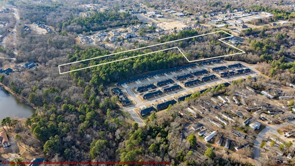 2043 Shiloh Road Tyler, TX 75703 - Photo 11 of 19 an aerial view of a house with a garden