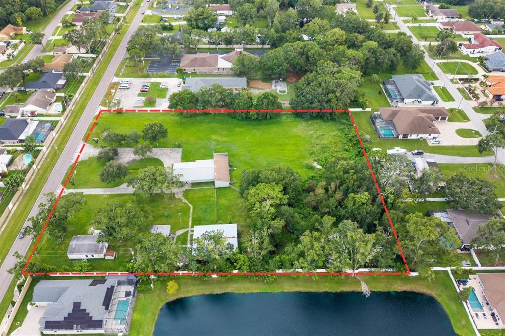 15402 Casey Road Tampa, FL 33624 - Photo 5 of 9 a view of a back yard